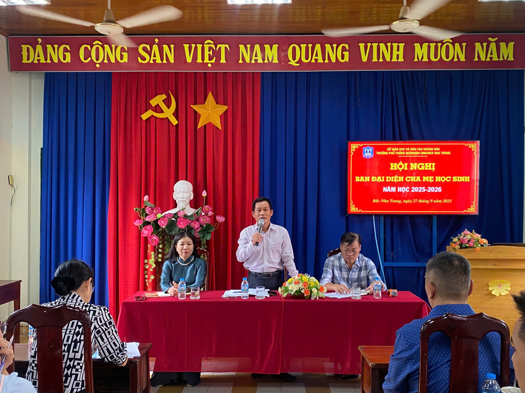 HỘI NGHỊ BAN ĐẠI DIỆN CHA MẸ HỌC SINH NĂM HỌC 2025-2026